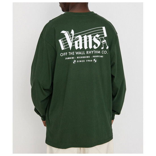 Vans Ανδρική μακρυμάνικη μπλούζα Off The Wall Rhythm Logo LS Tee